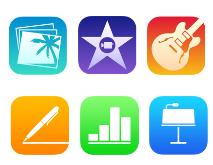 Apple's iLife and iWork icons all seem to fit together much better than the stock app icons.
